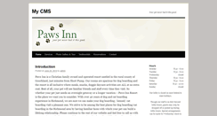 Desktop Screenshot of pawsinn.org