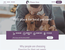 Tablet Screenshot of pawsinn.com